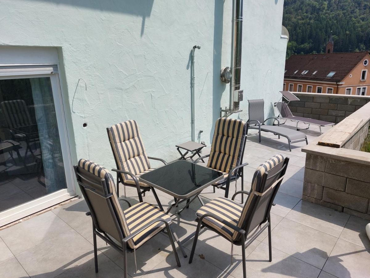 Ferienwohnung Unterm Rappenfels Hinterweidenthal エクステリア 写真